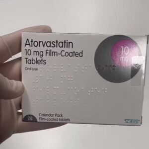 Atorvastatin 10mg, 20mg, 40mg & 80mg film-coated tablets