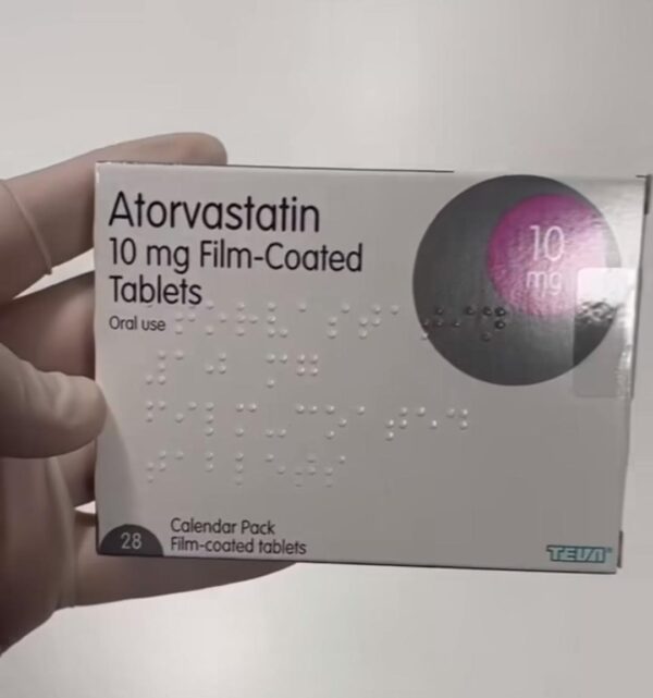 Atorvastatin 10mg, 20mg, 40mg & 80mg film-coated tablets
